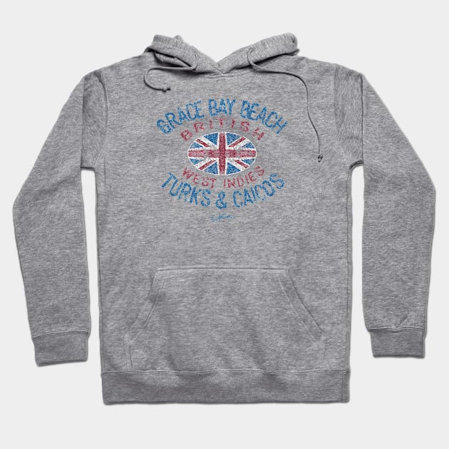 Grace Bay Beach, Turks & Caicos Islands, British West Indies Hoodie by jcombs